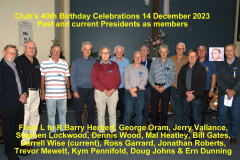 10 Club Past & current Presidents